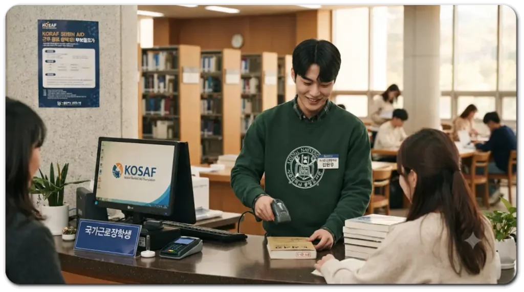 도서관에서-일하는-국가근로장학생