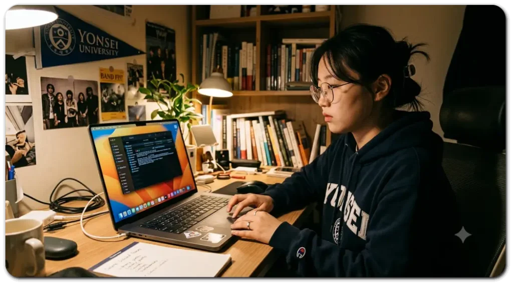 맥북에서-디스코드-삭제중인-학생