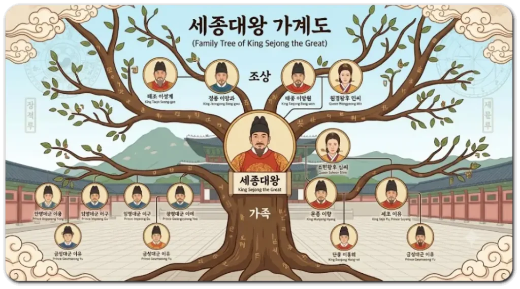 세종-대왕-가계도