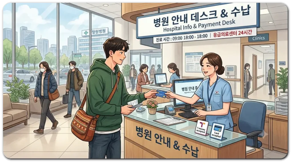 주말-문여는-병원에서-진료마친-환자