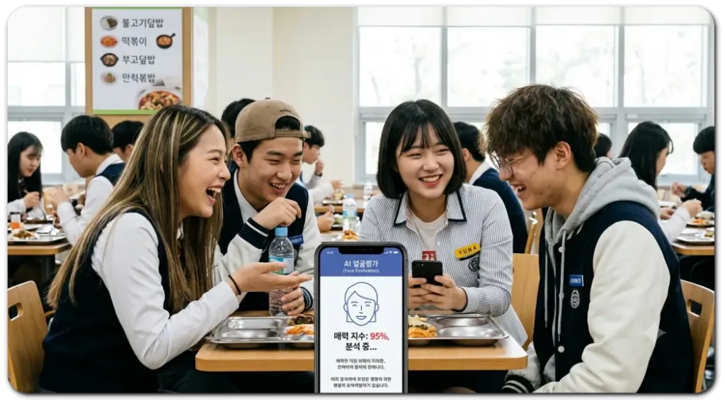 ai-얼굴평가-앱을-즐기는-고등학생들