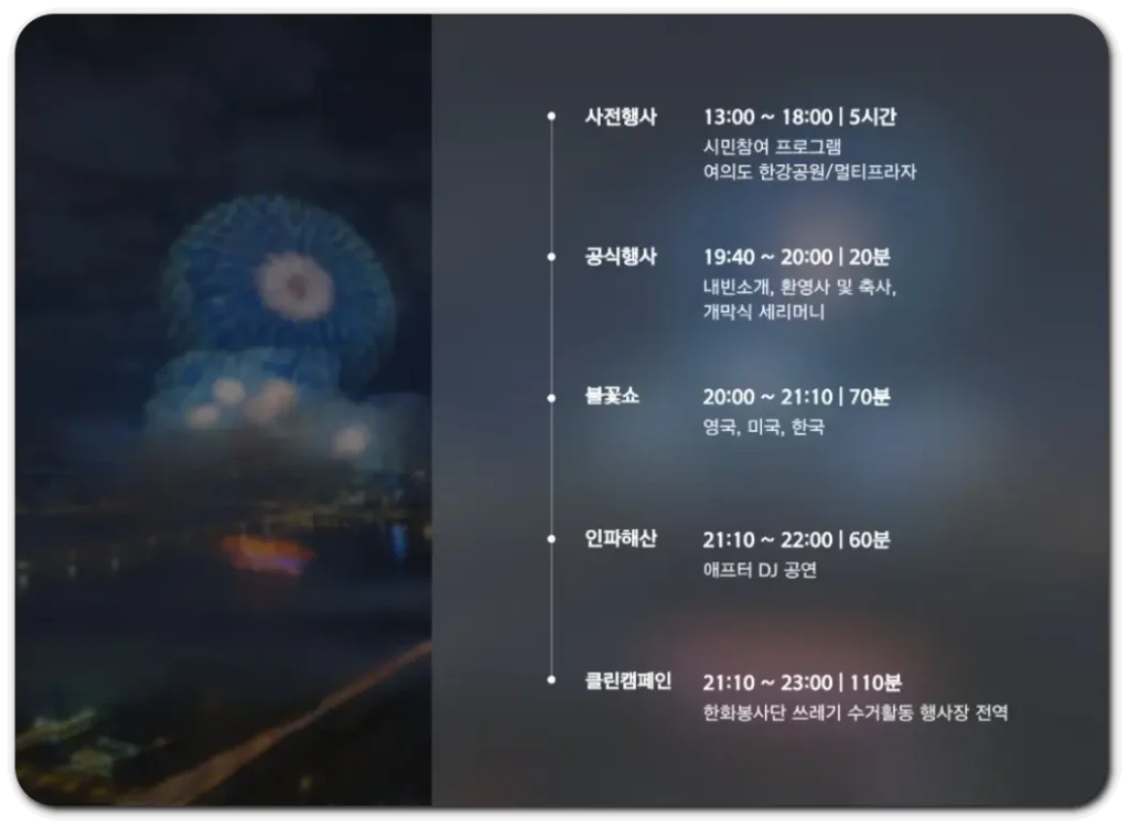 불꽅축제-행사-진행