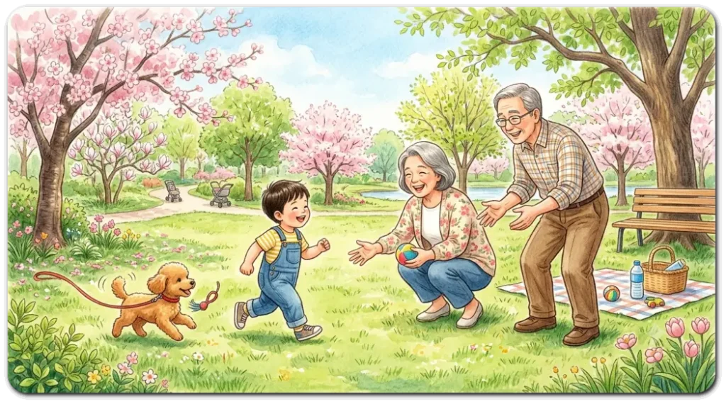 손자를-돌봐주는-할아버지-할머니 (1)