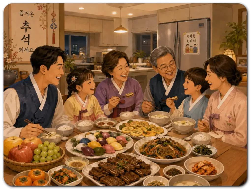 행복한-추석-가족-식사자리