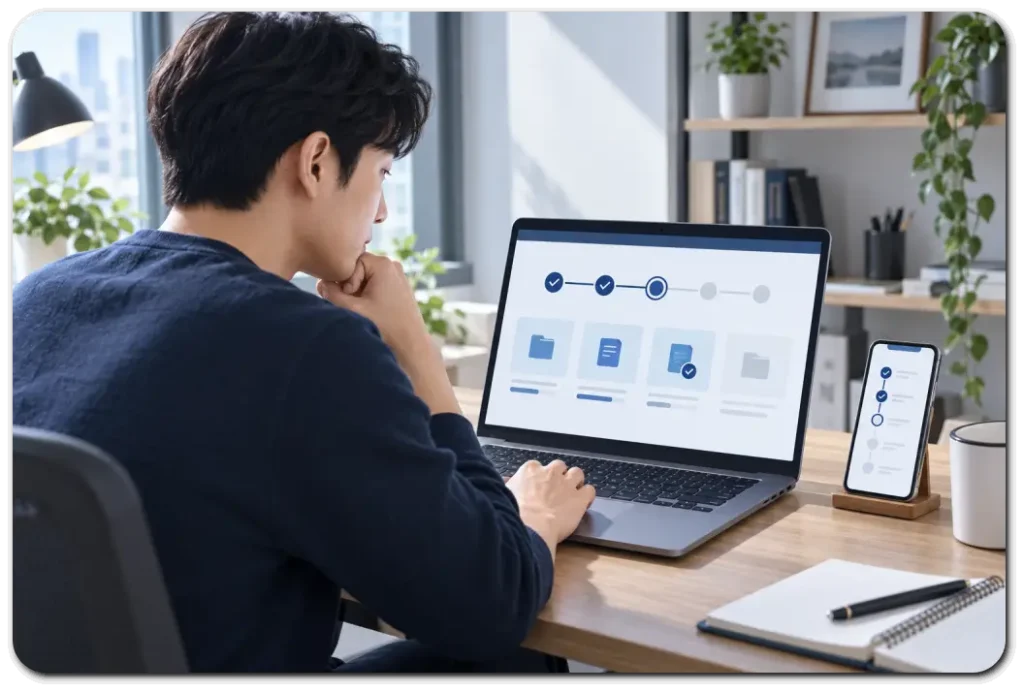 노트북으로-확인하는-사건-진행-현황