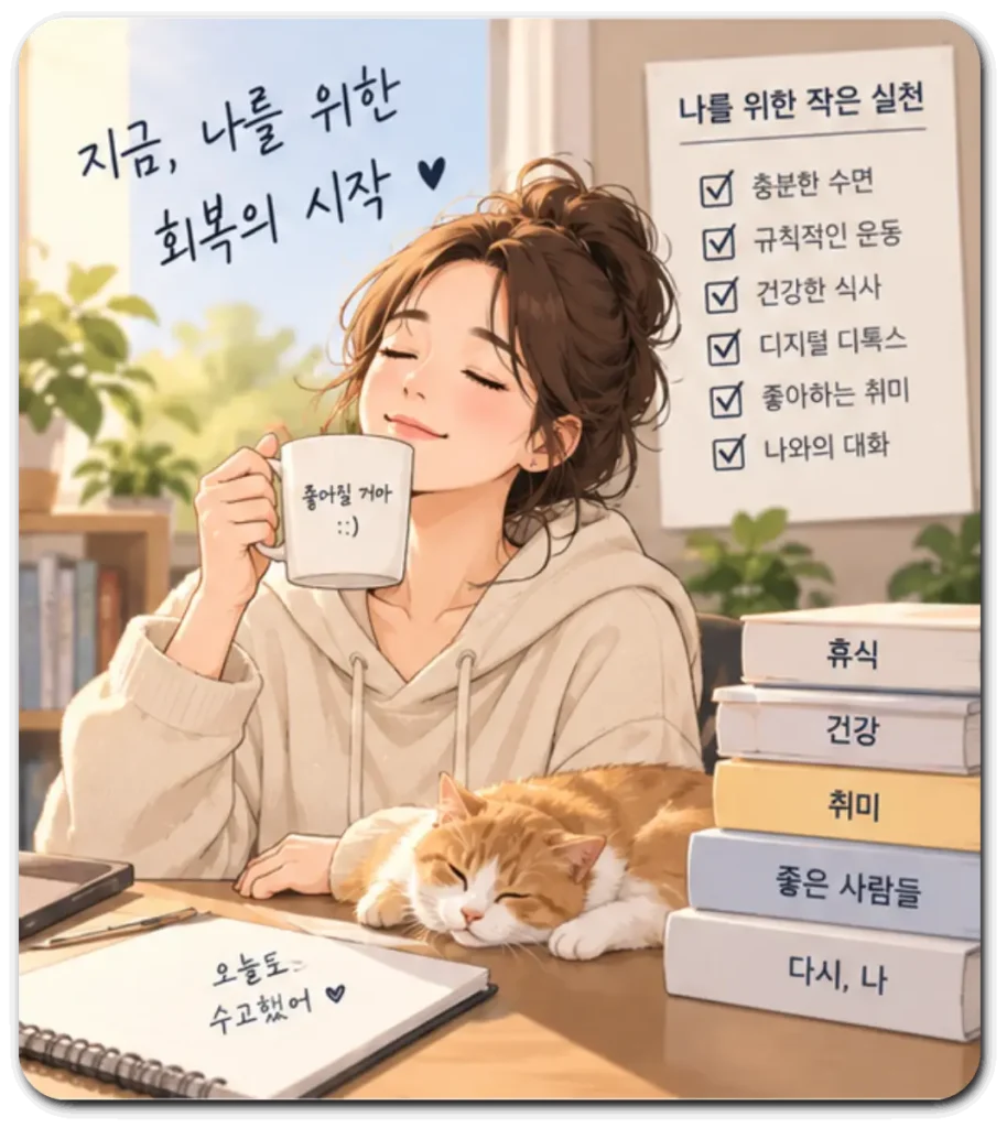 번아웃-자가진단-회복을-위한-첫걸음
