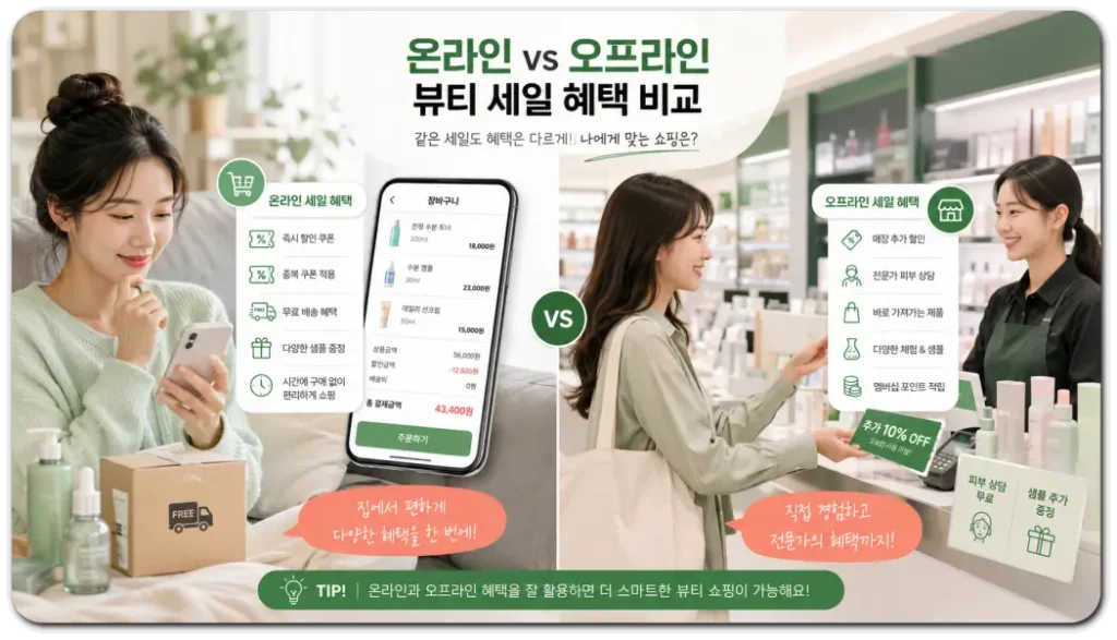 온라인매장-뷰티-세일-혜택-비교