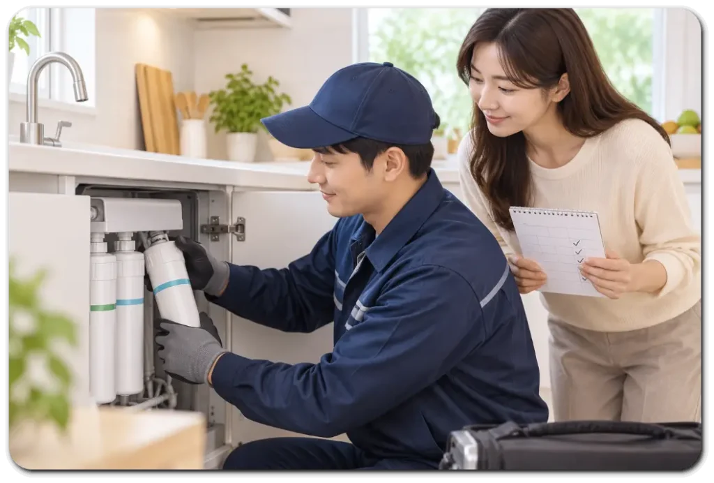 정수기-필터-교체-주기-확인